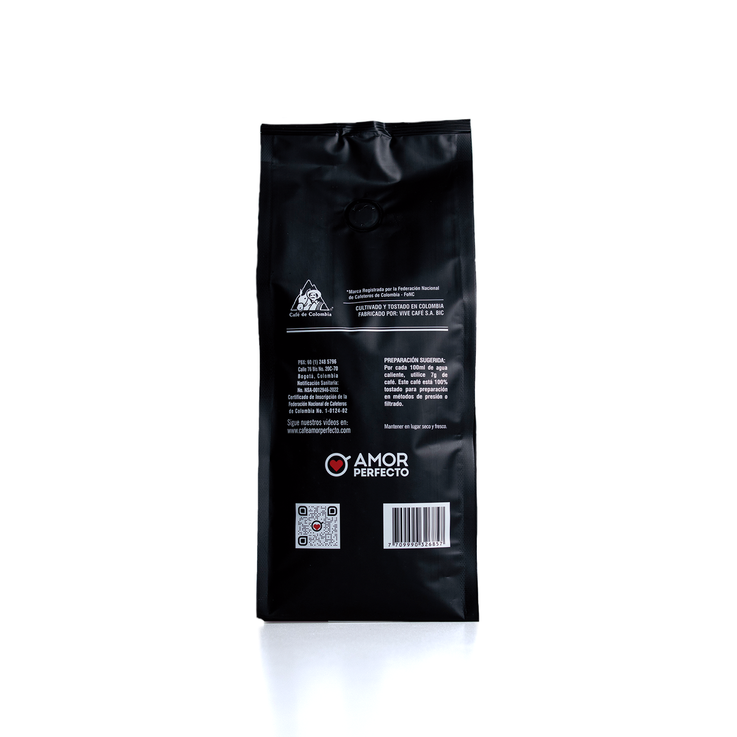 Amor Perfecto Insignia Coffee 12.3 Oz / 350 g.